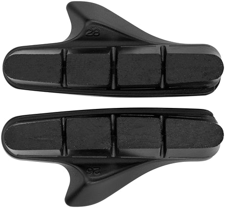 Shimano R55C4 cartridge remschoenen voor Shimano 105 zwart