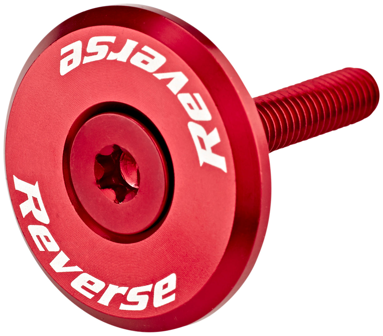 Reverse balhoofdkap rood