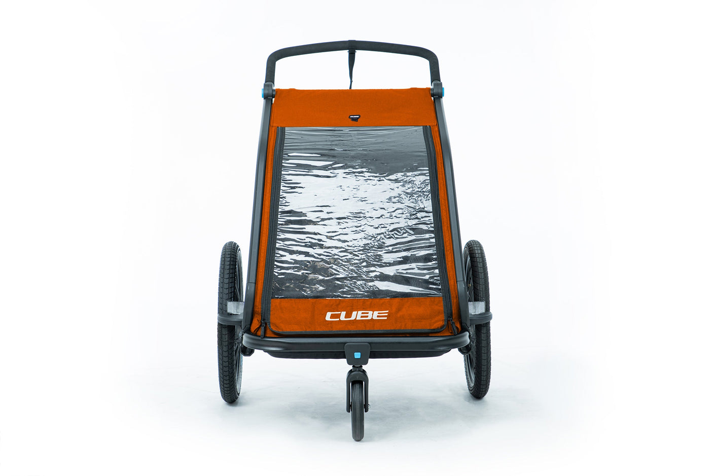 CUBE Kinderfietsaanhanger Double CMPT X Actionteam