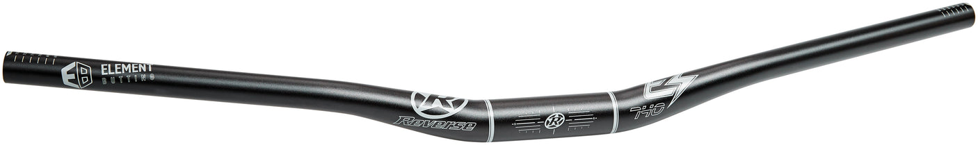 Reverse E-Element Ergo Stuur Ø31,8mm 740mm zwart