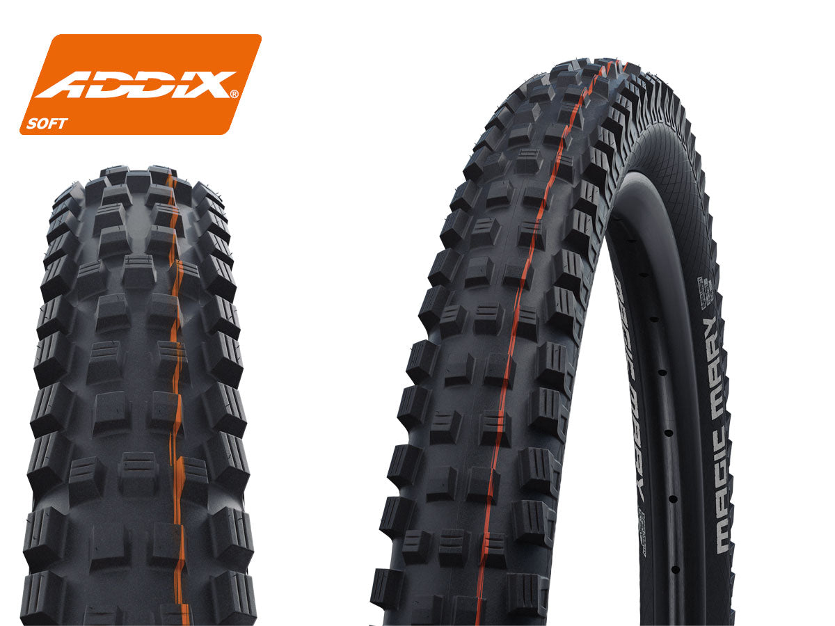 Schwalbe Magic Mary Evolution Super Gravity band Addix Soft zwart
