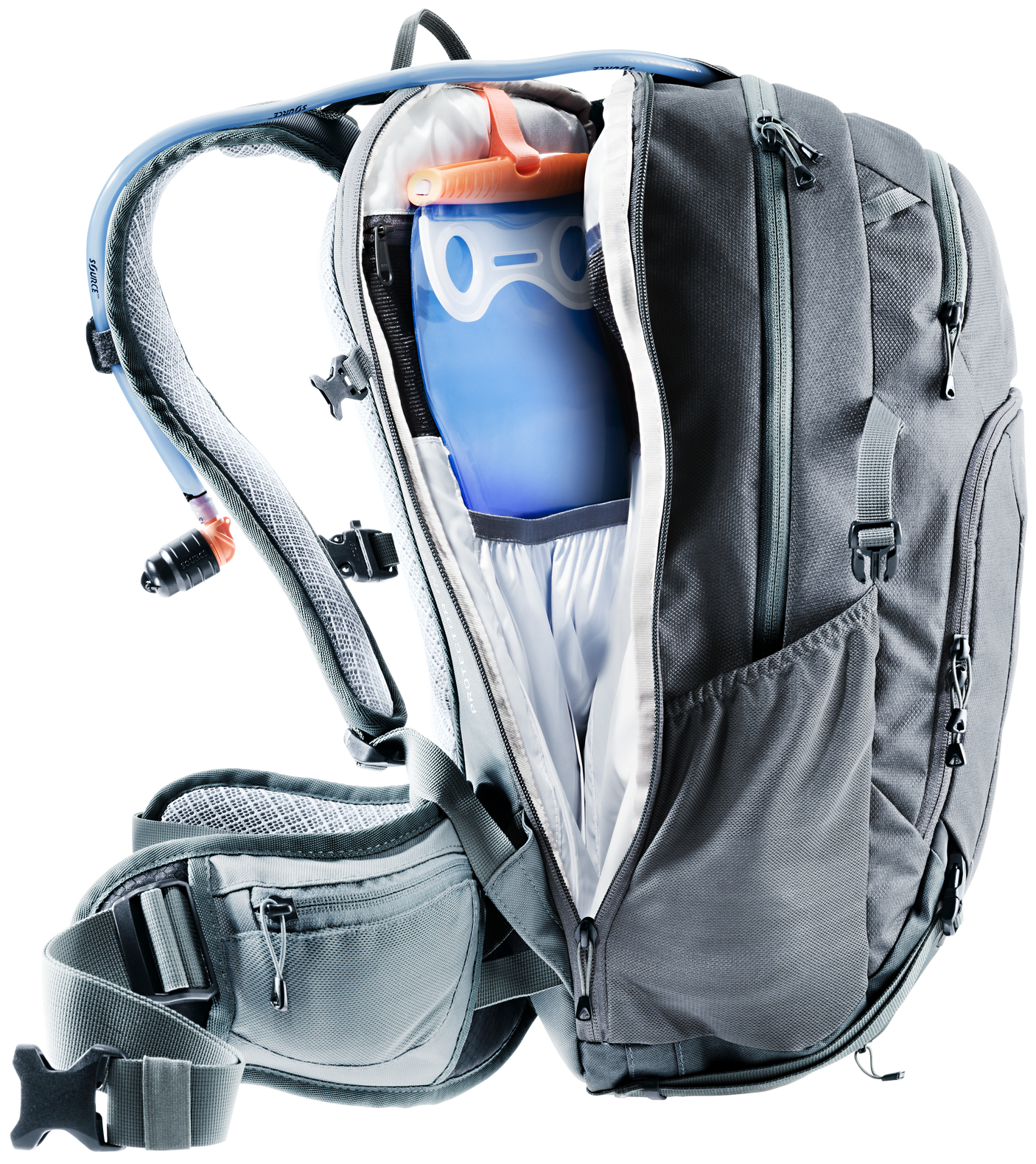 deuter Attack 20 fietsrugzak grijs
