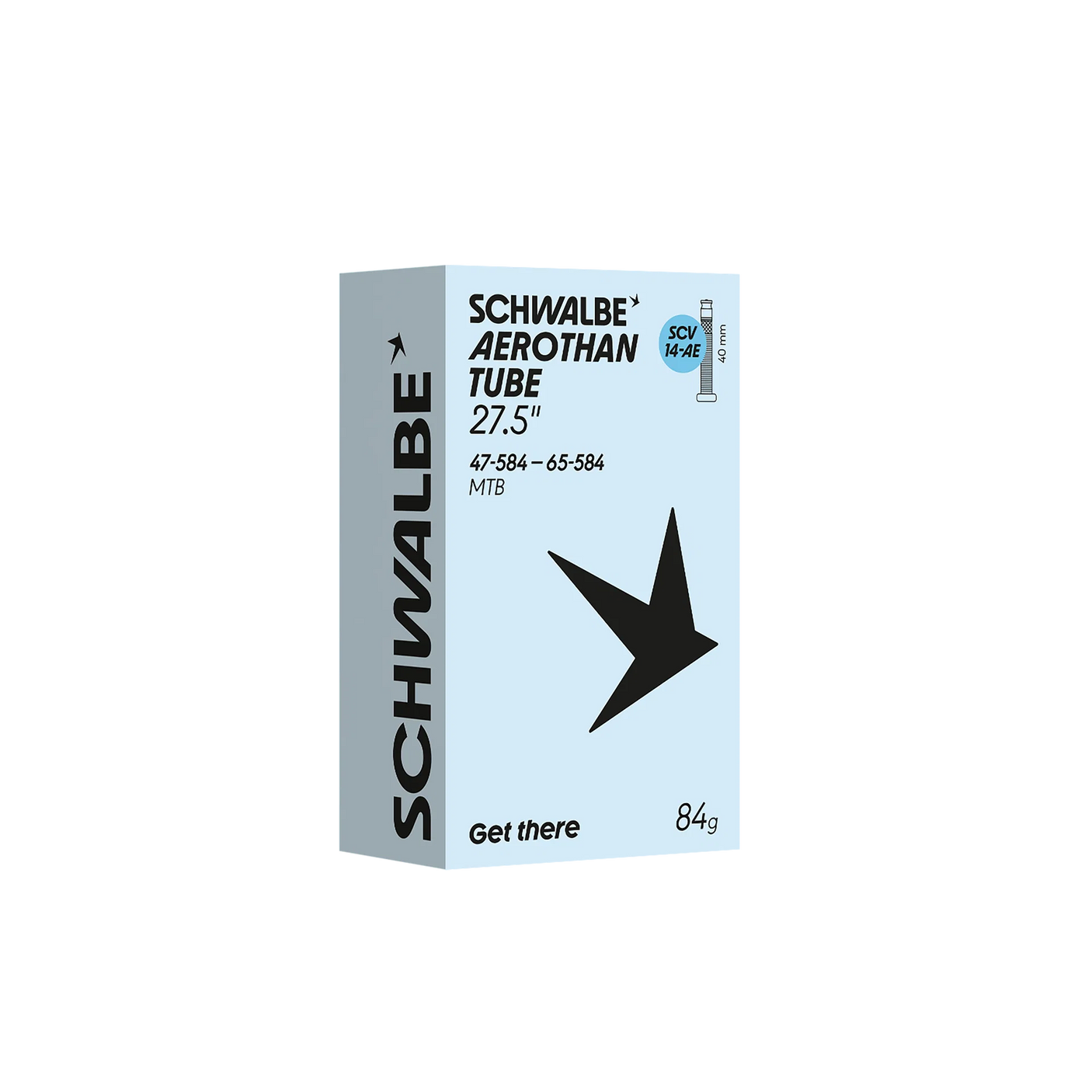 Schwalbe SCV 14-AE AEROTHAN binnenband TPU 47/65-584