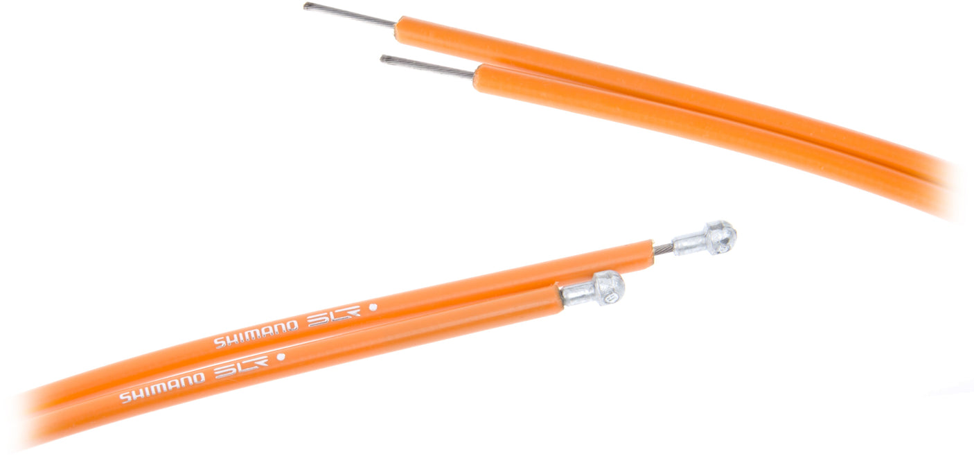 Shimano Road remkabelset SIL-TEC gecoat oranje