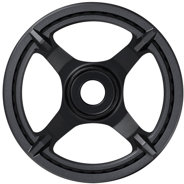 Shimano STEPS E6100 kettingblad Cl: 46,5mm 1-speed met kettingbeschermer zwart