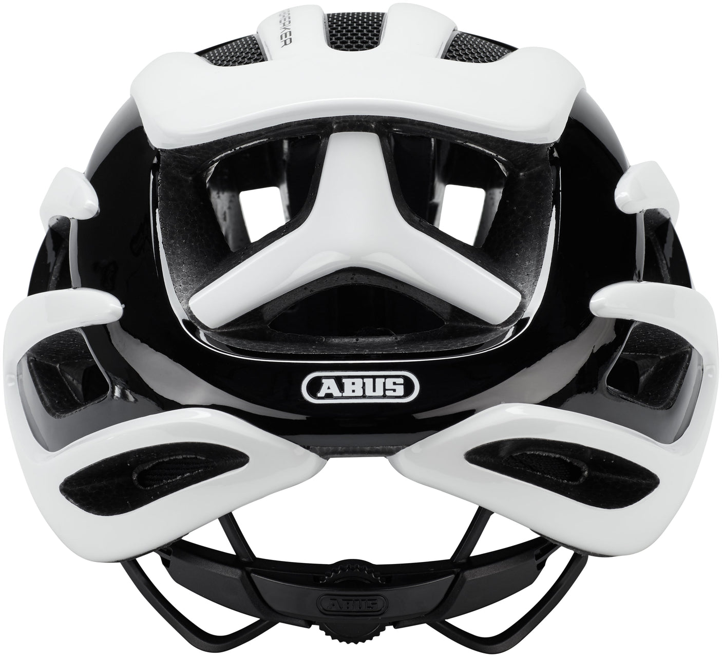 ABUS Airbreaker Helm Road polar wit