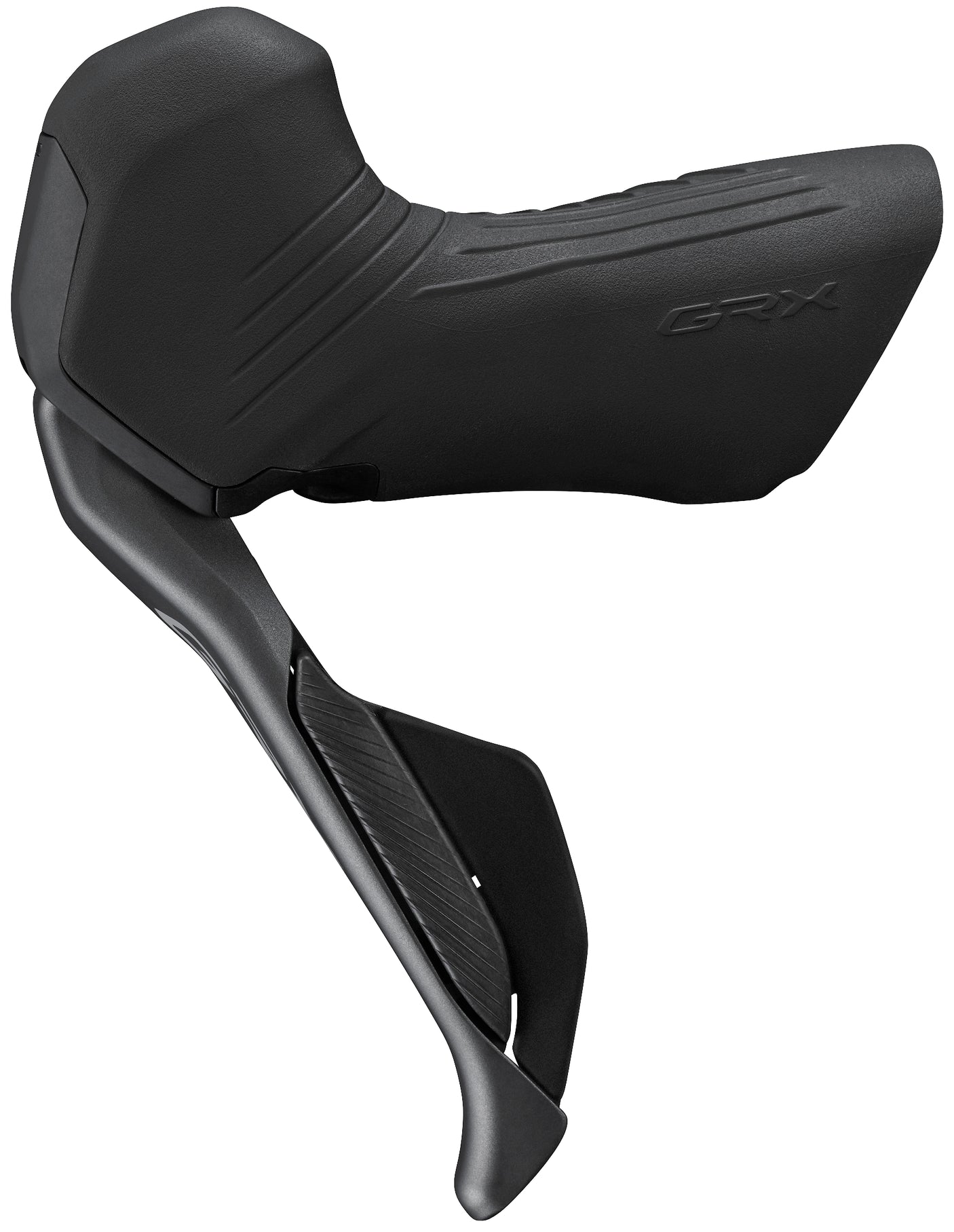 Shimano schijfrem GRX DI2 ST-RX825+BR-RX820,L,2v,Jkit D,SMMAF140/160DD 160,vlak,RESIN Ice-T,1000mm BH90-JK-SSR zwart,extra pin,1.landsgrootte
