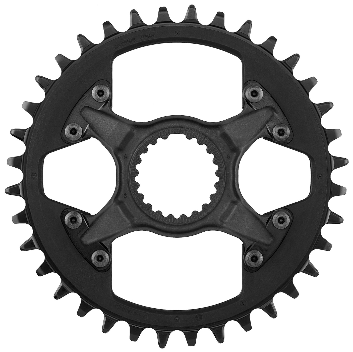 Shimano Deore XT SM-CRM85 kettingblad DM 1x12-speed voor FC-M8100 | FC-M8120 | FC-M8130 zwart