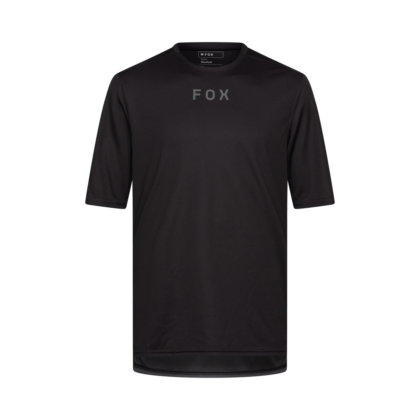 Fox Ranger SS Jersey Woordmerk Zwart