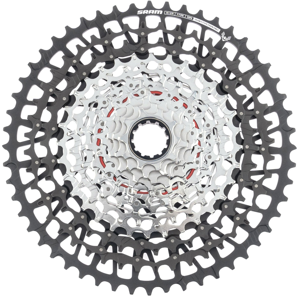 SRAM Cassette GX Eagle XS-1275 T-Type 12-speed zwart