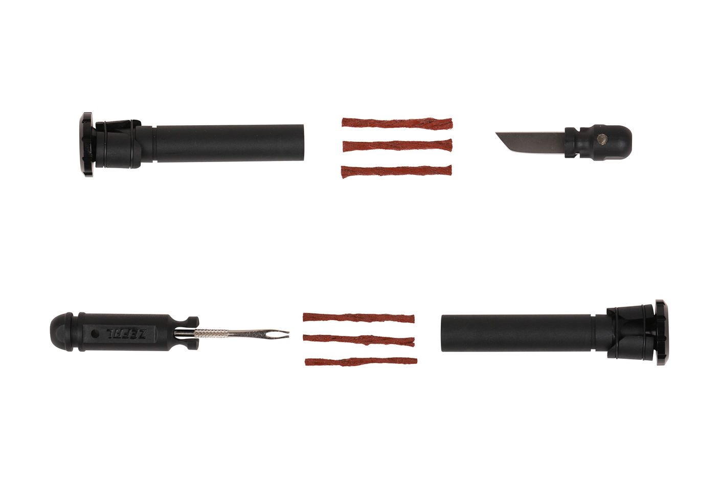 Zefal Z Bar Plugs Reparatieset Geïntegreerd Tubeless zwart