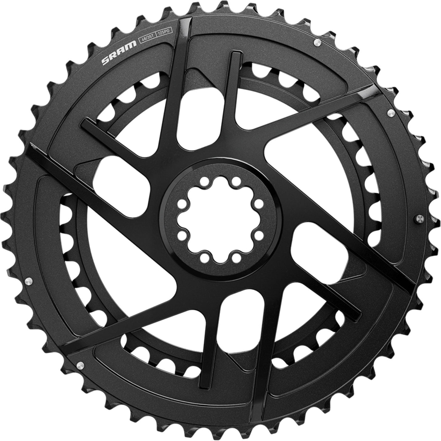 SRAM Road Rival E1 crankstel zwart