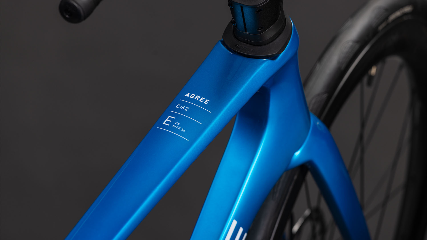 Cube Agree C:62 EX topasblue´n´wit (2026)