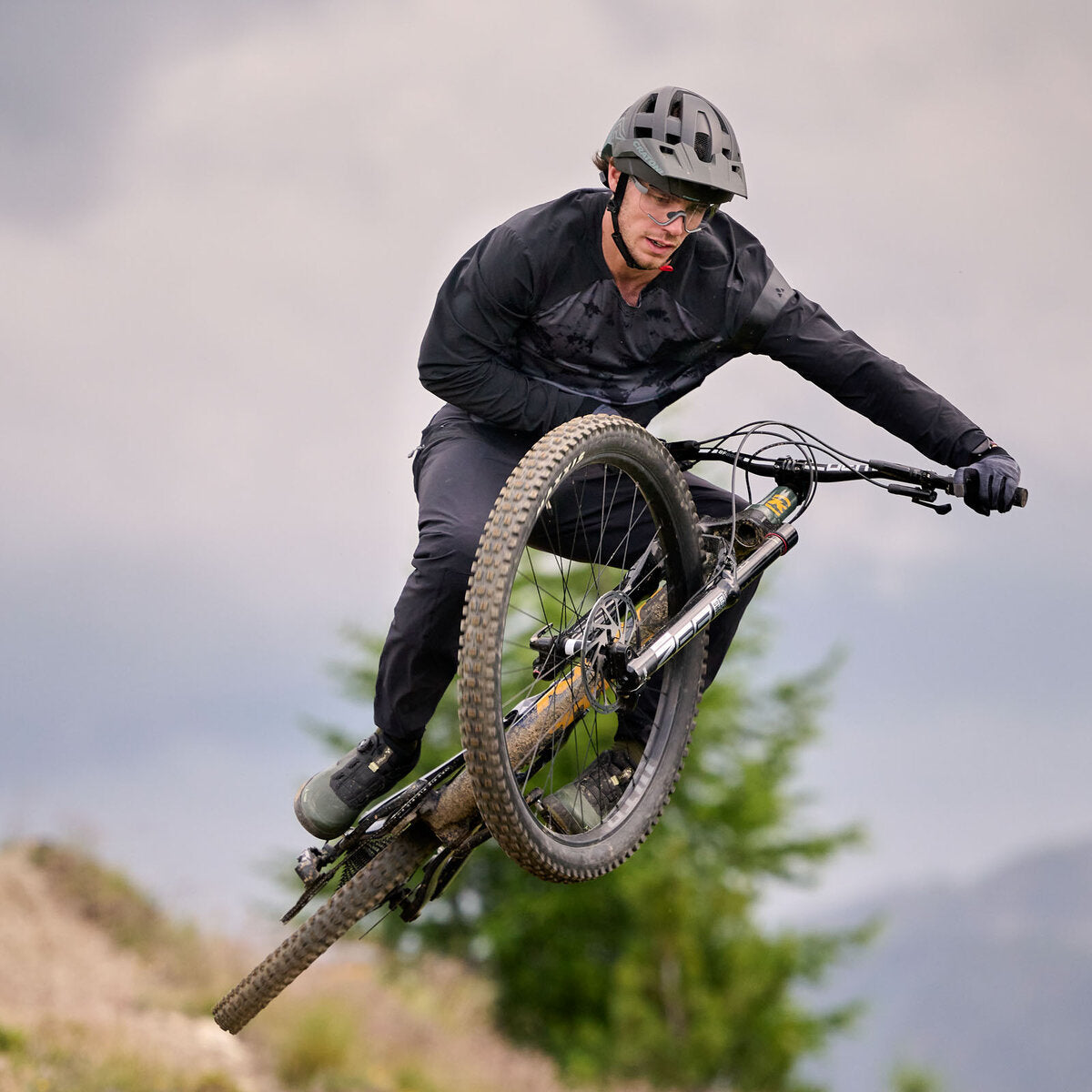 VAUDE Moab LS PRO Shirt Heren zwart