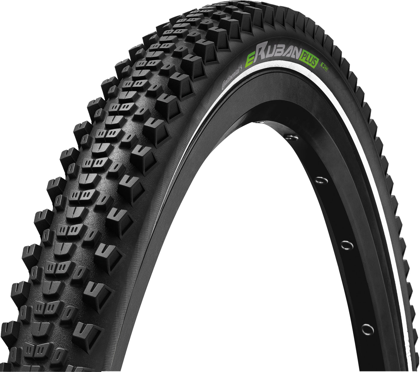 Continental eRuban Plus Draadband 29x2.10" E-50 Reflex zwart