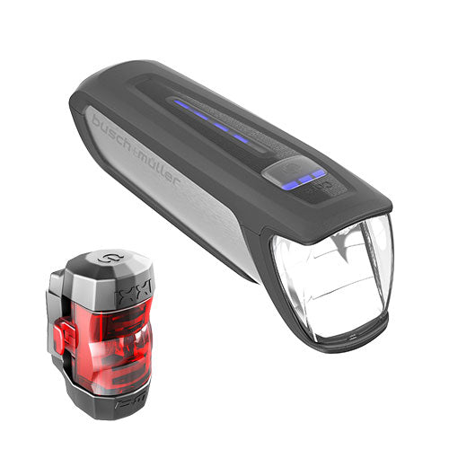 Busch + Müller accu-verlichtingsset IXON CORE 2 + IXXI