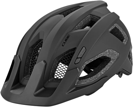 CUBE PATHOS MTB-helm zwart