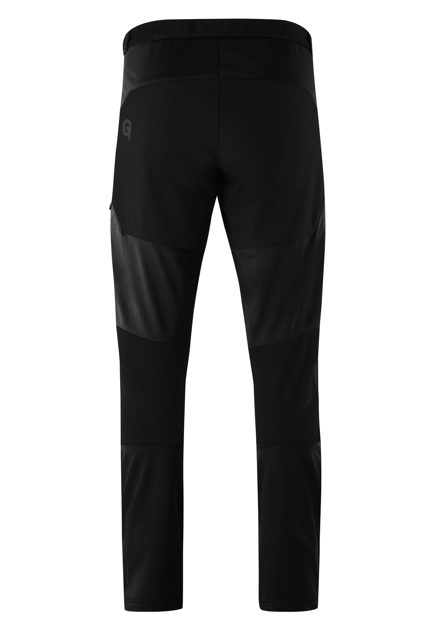 Gonso Trailbroek Softshell Heren Zwart