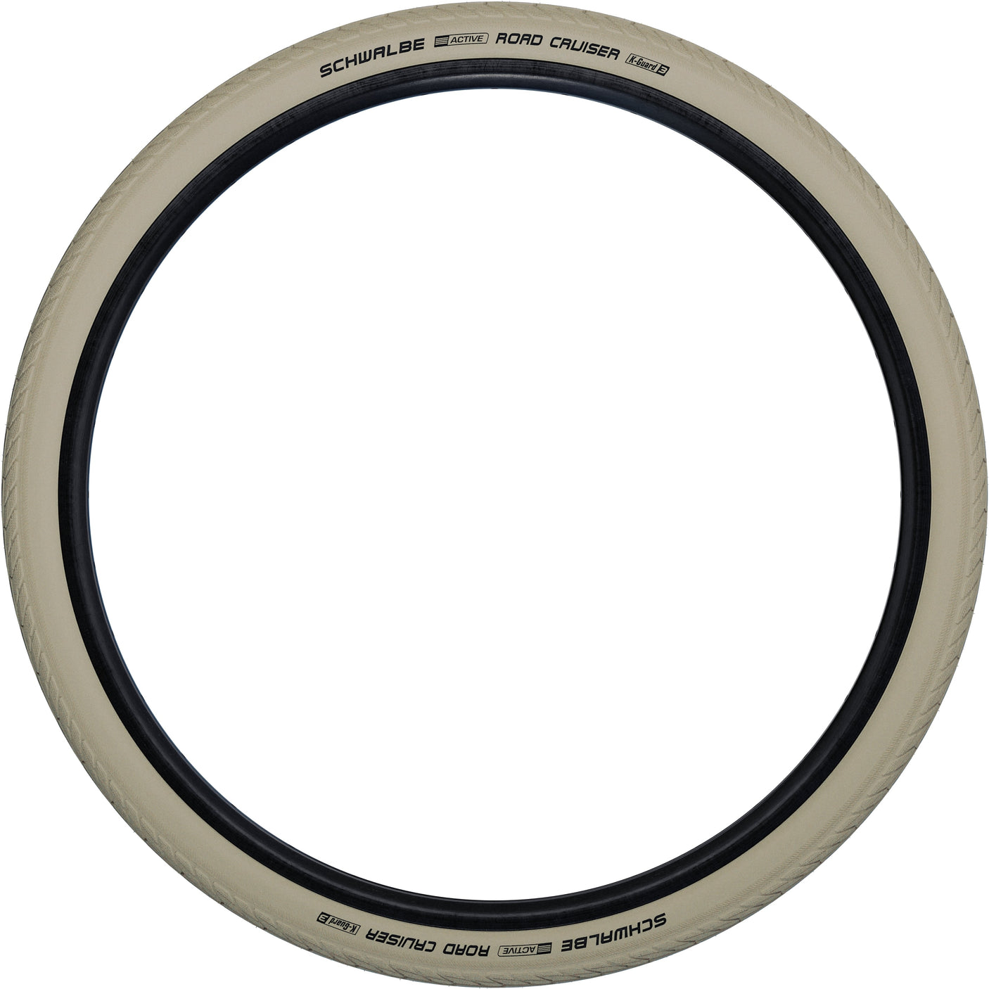 Schwalbe Road Cruiser Draadband 28x1.60" K-Guard Active Reflex beige