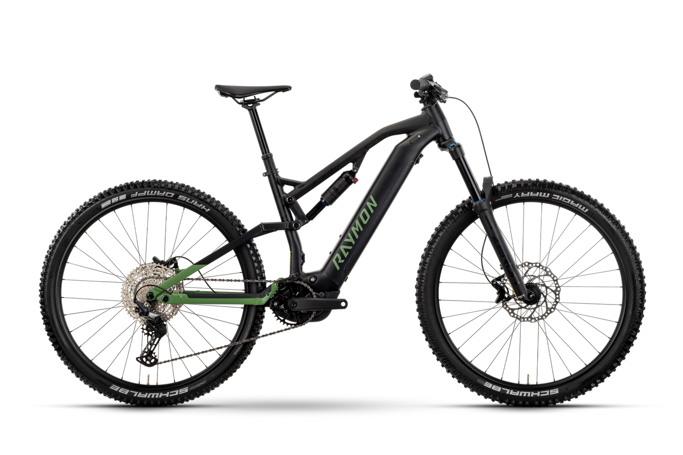 Raymon Trailray 150 zwart / reseda groen / citroen (2025)