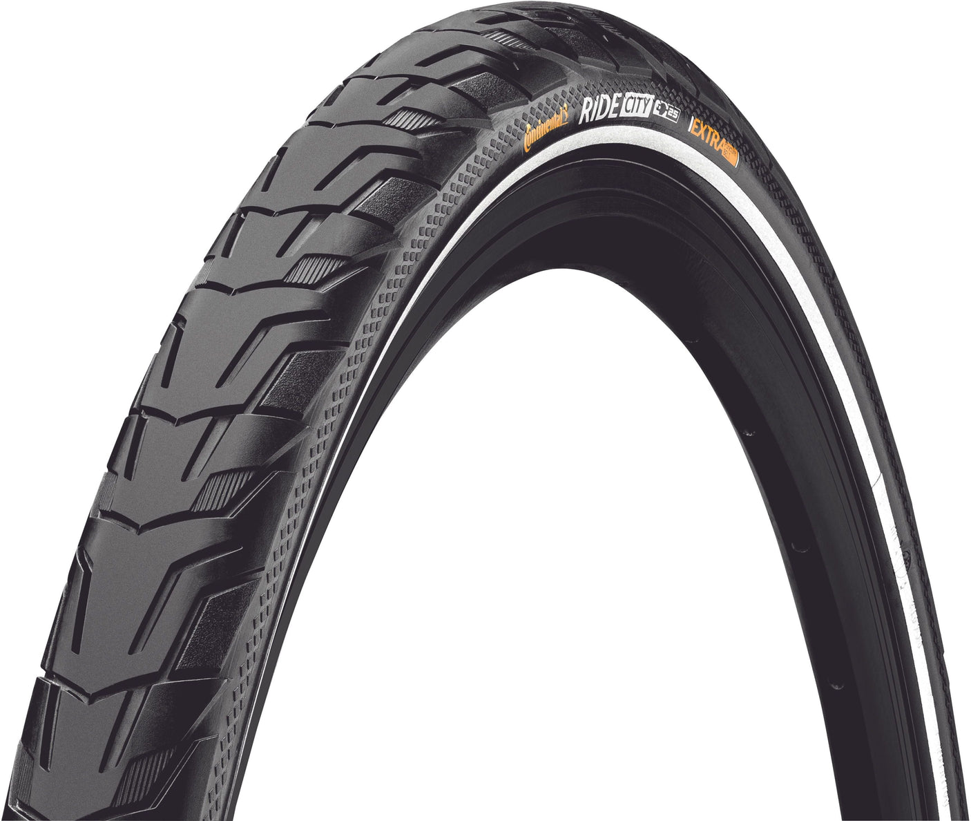 Continental Ride City Draadband 28x1.60" E-25 Reflex zwart