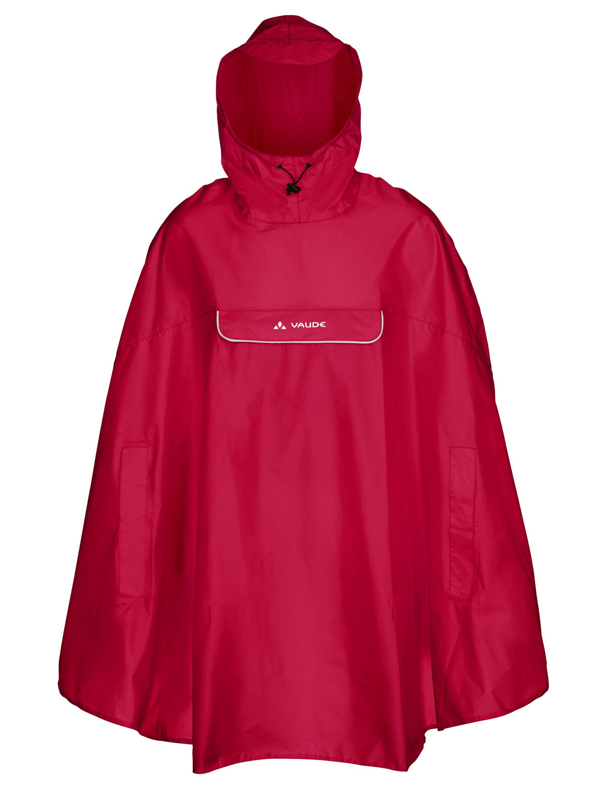 VAUDE Valdipino Poncho rood