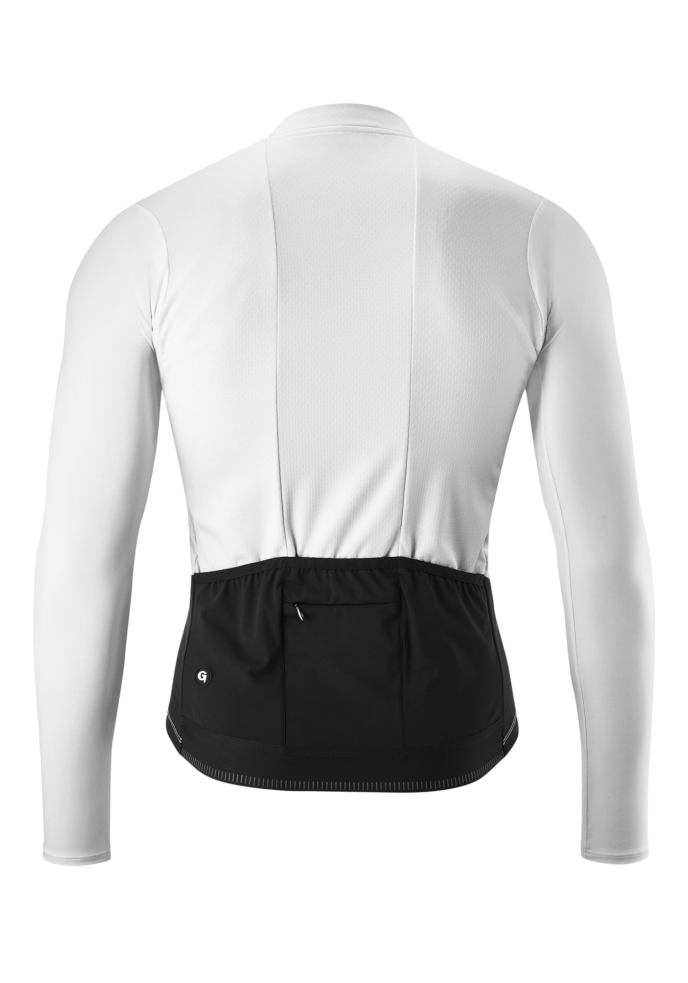 Gonso Sitivo Trikot Longsleeve M wit / zwart