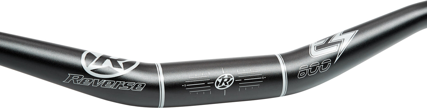 Reverse E-Element Stuur Ø35mm 800mm zwart