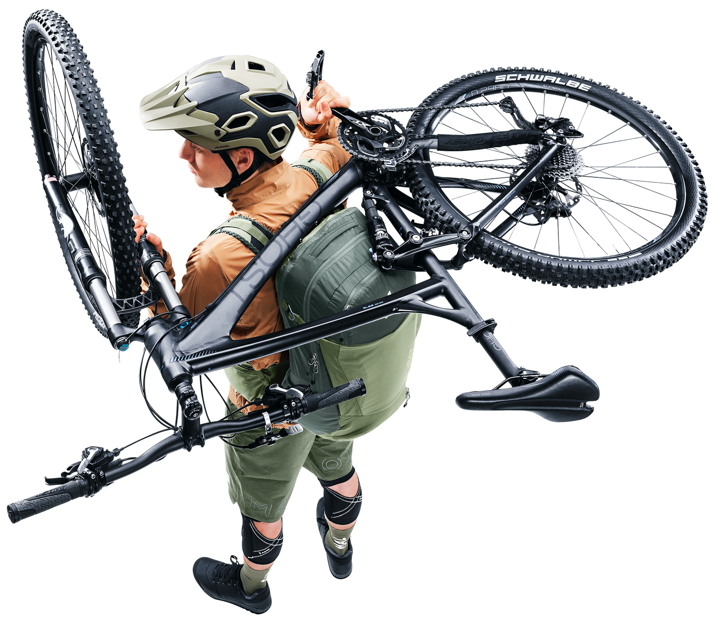 deuter Trans Alpine Pro 28 fietsrugzak grove-ivy