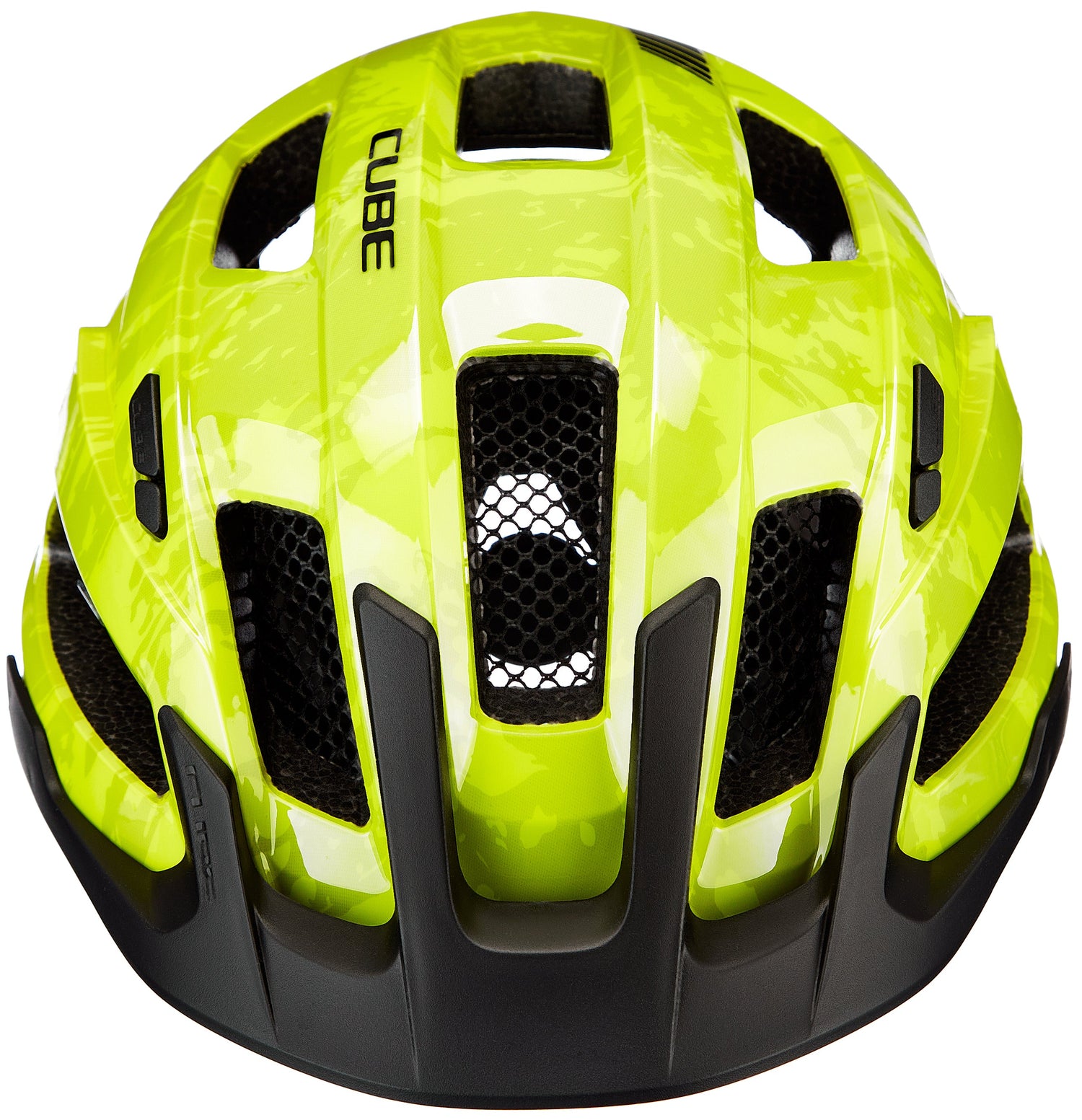CUBE Helm STEEP glanzend citroen