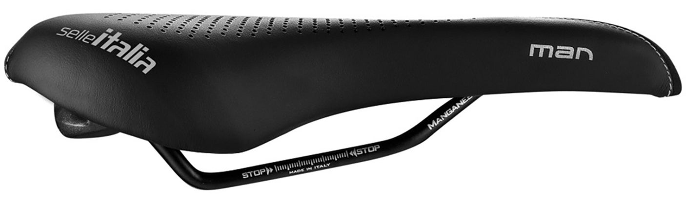 Selle Italia Man Gel Advan zadel black