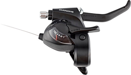 Shimano ST-EF41 schakelpook/remhendel rechts 7s zwart