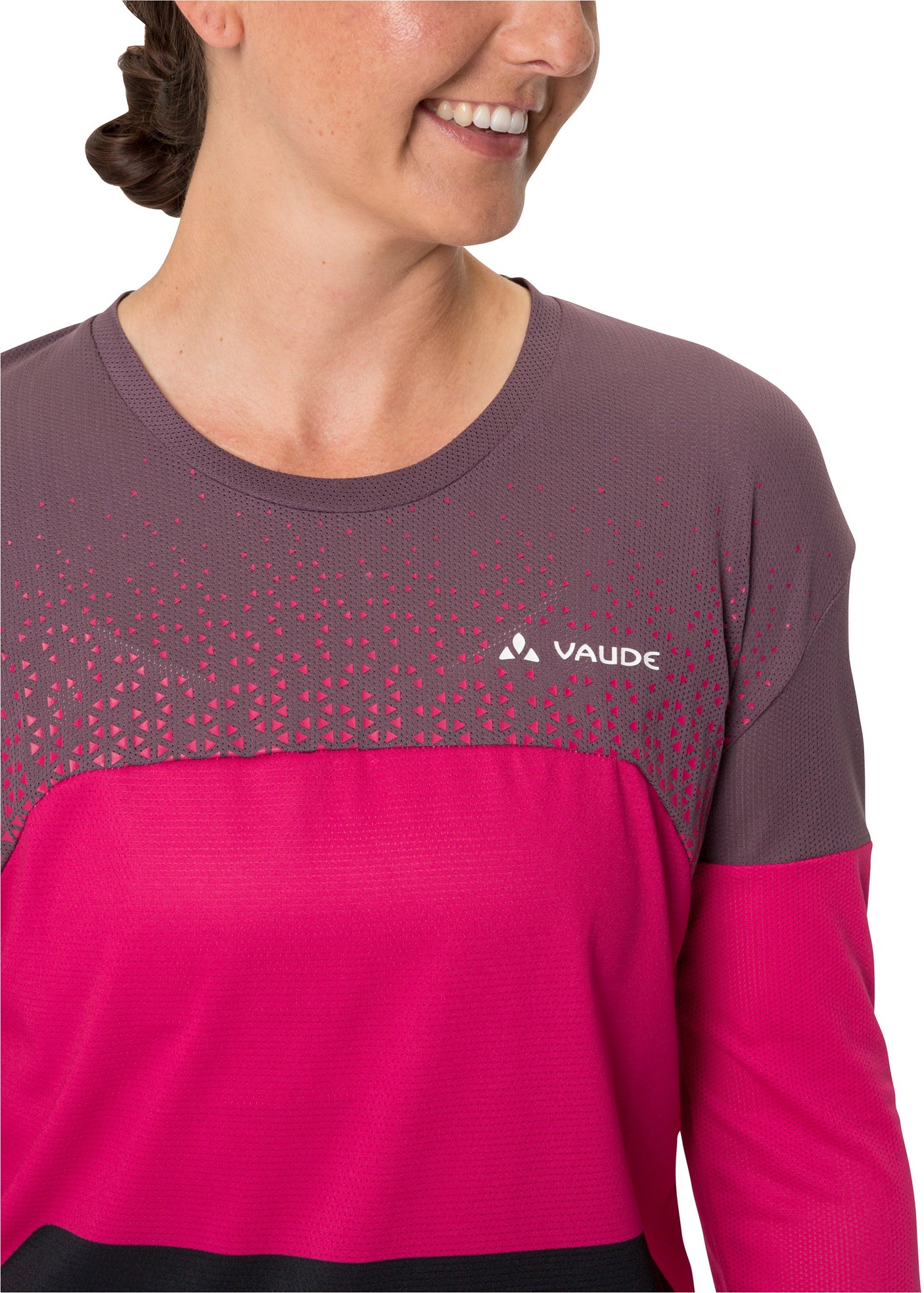 VAUDE Moab V Langarm T-shirt Dames zwart
