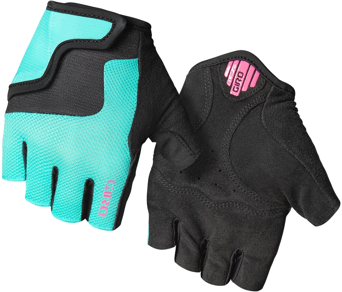 Giro Bravo Jr. Handschoenen screaming teal/neon pink