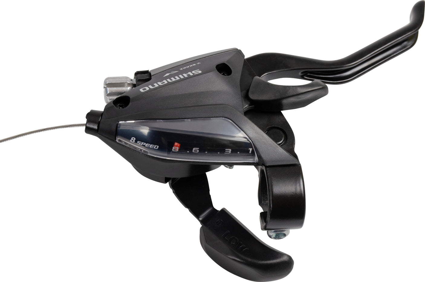 Shimano ST-EF500-2 schakelhendel/remhendel achter 8-speed zwart