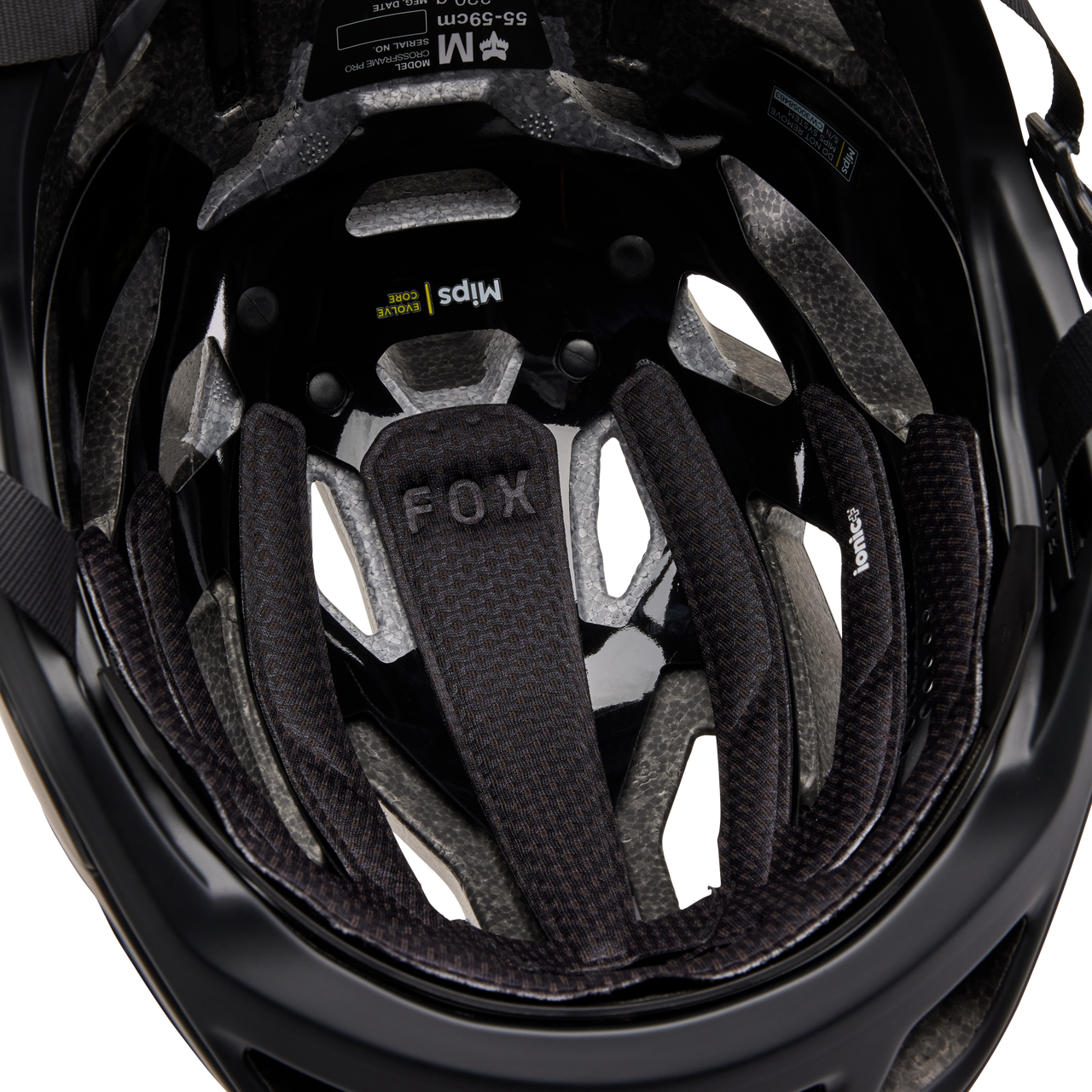 Fox Crossframe Pro MTB-helm Mat Zwart