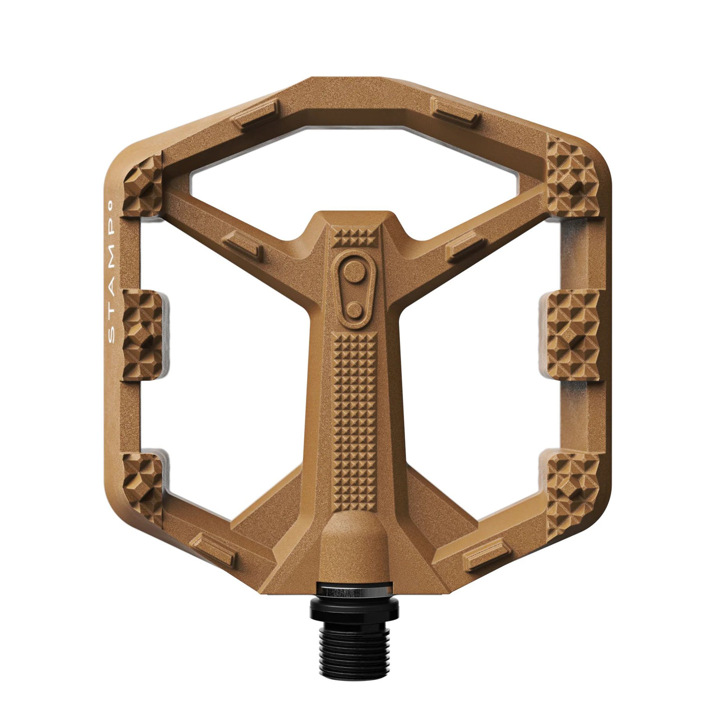 Crankbrothers Stamp 0 Small platform-pedaal bruin