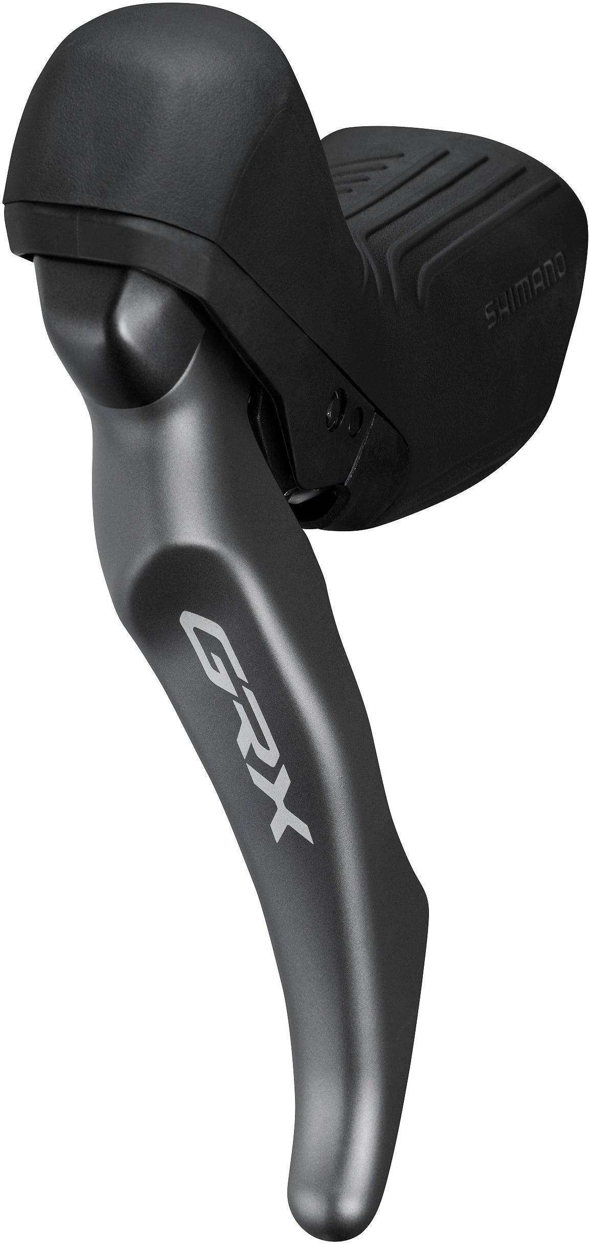 Shimano GRX ST-RX820-LA/BR-RX820 schijfremset voorzijde Flat Mount voor variabele zadelpen grijs/zwart