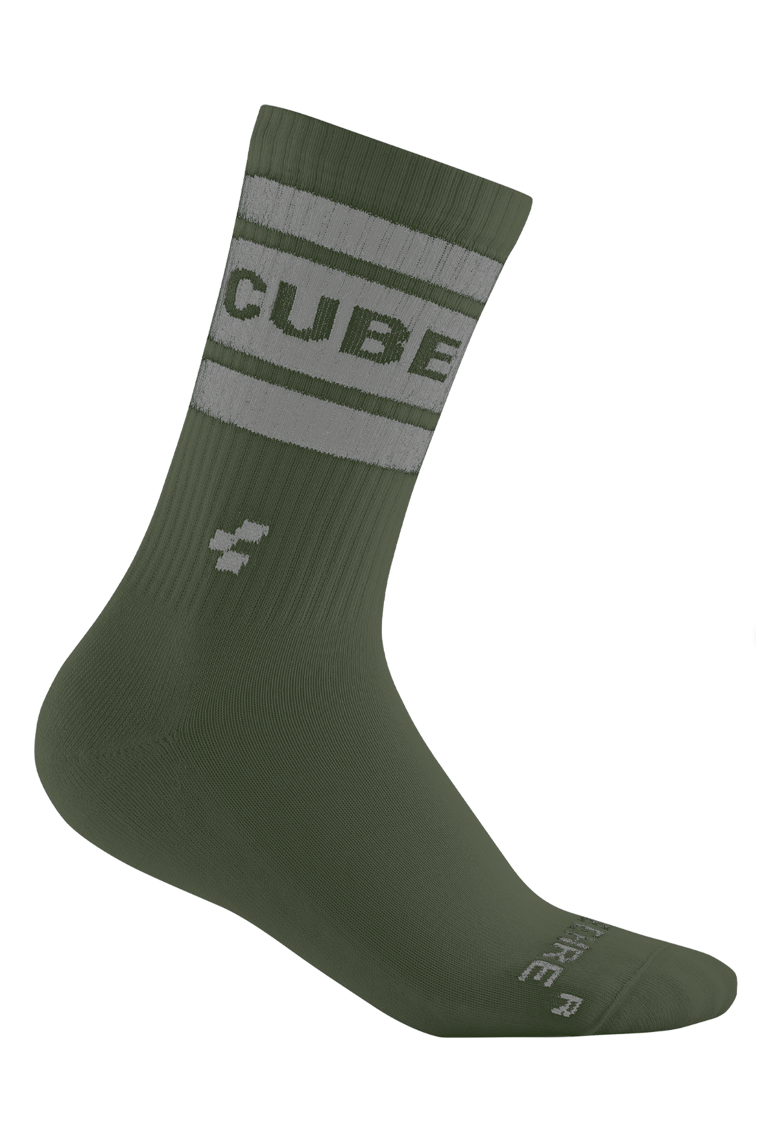 Cube Sokken After Race High Cut olive
