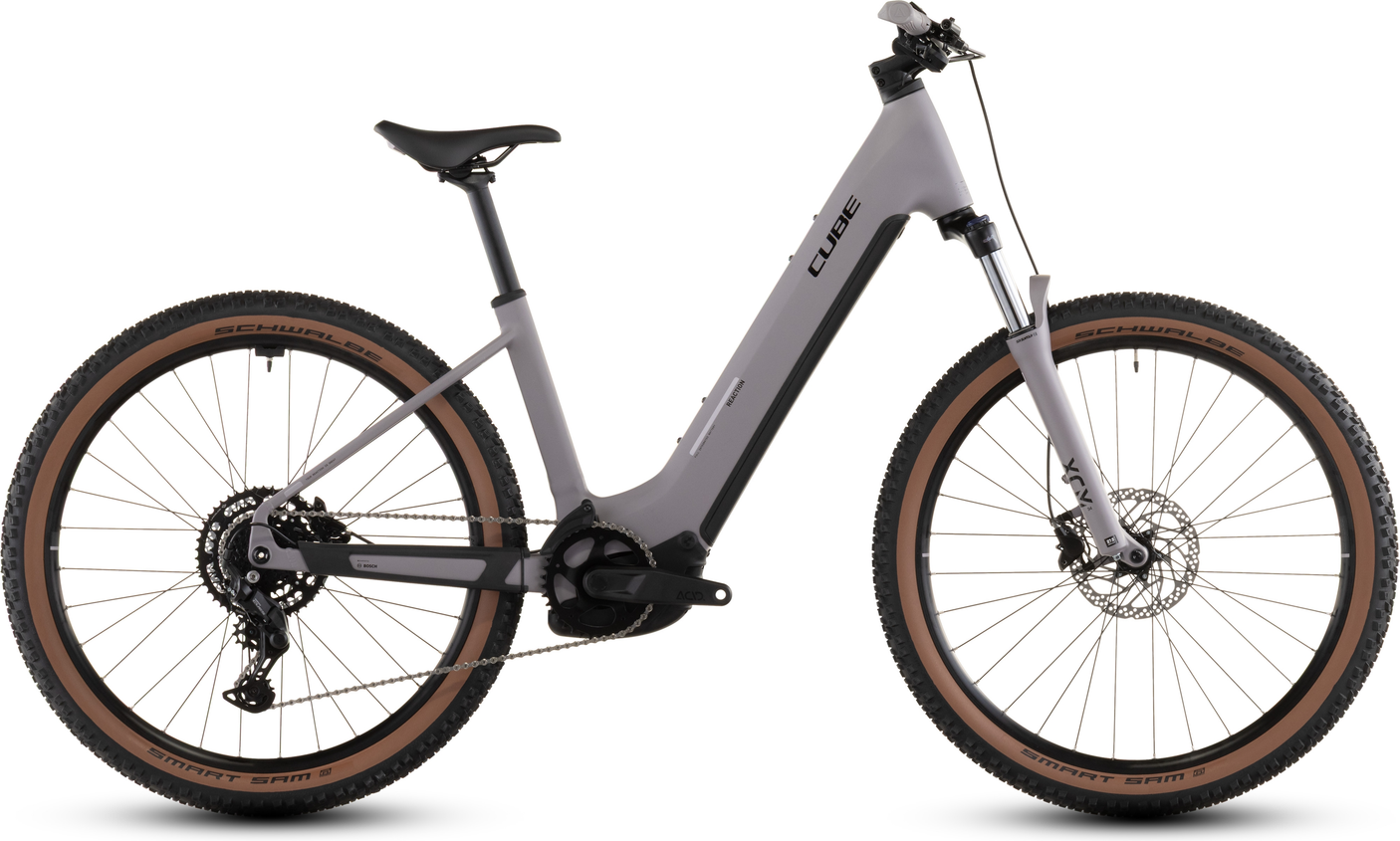 Cube Reaction Hybrid Performance 600 Easy Entry pruimgrijs´n´black (2026)