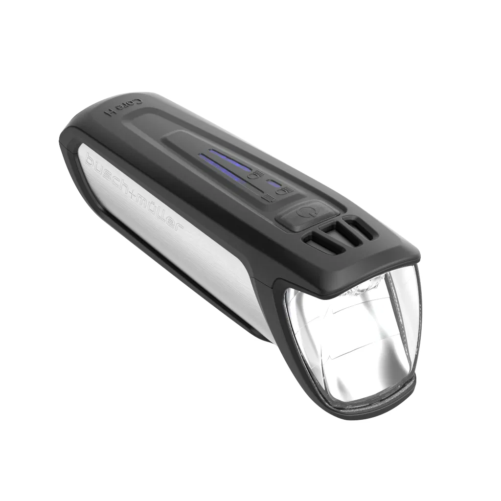 Busch + Müller IXON CORE 2 100Lux Highbeam + BRIXXI accu-verlichtingsset met grootlicht