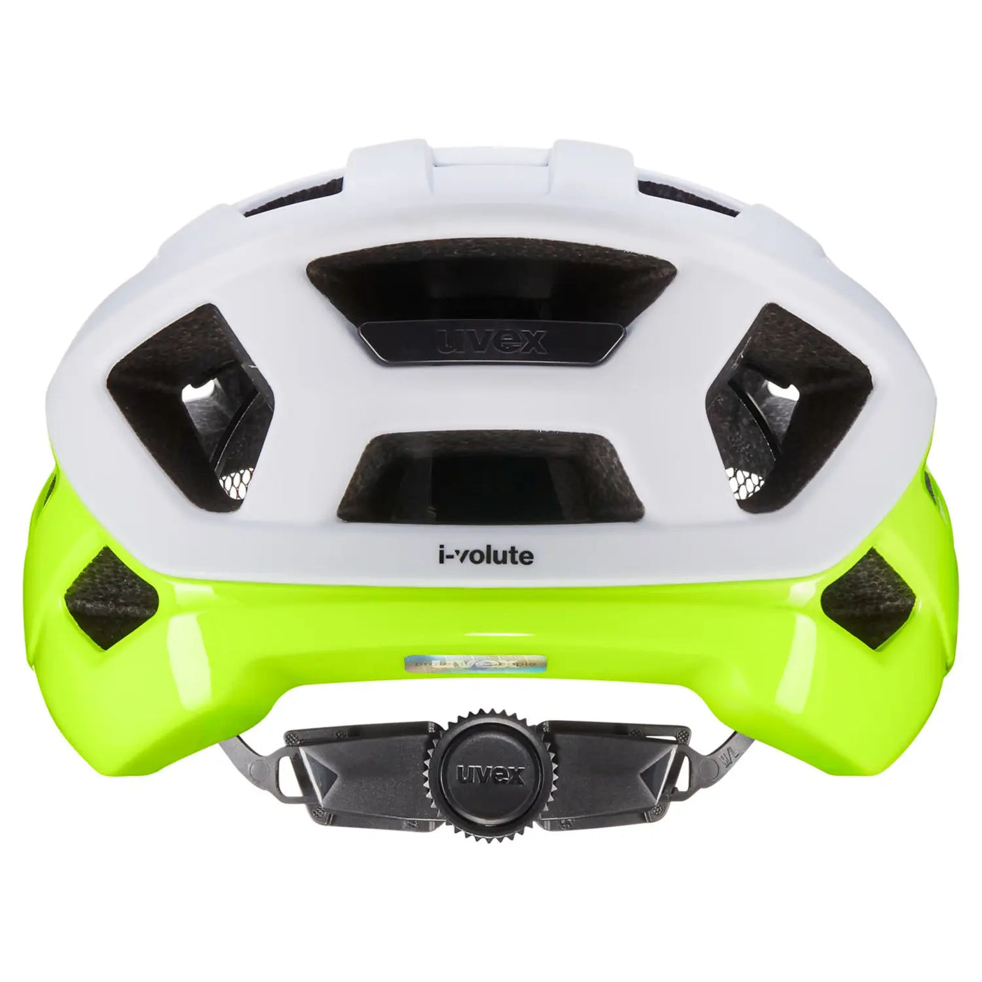 uvex I-Volute racefietshelm Wit-Neon Geel Mat