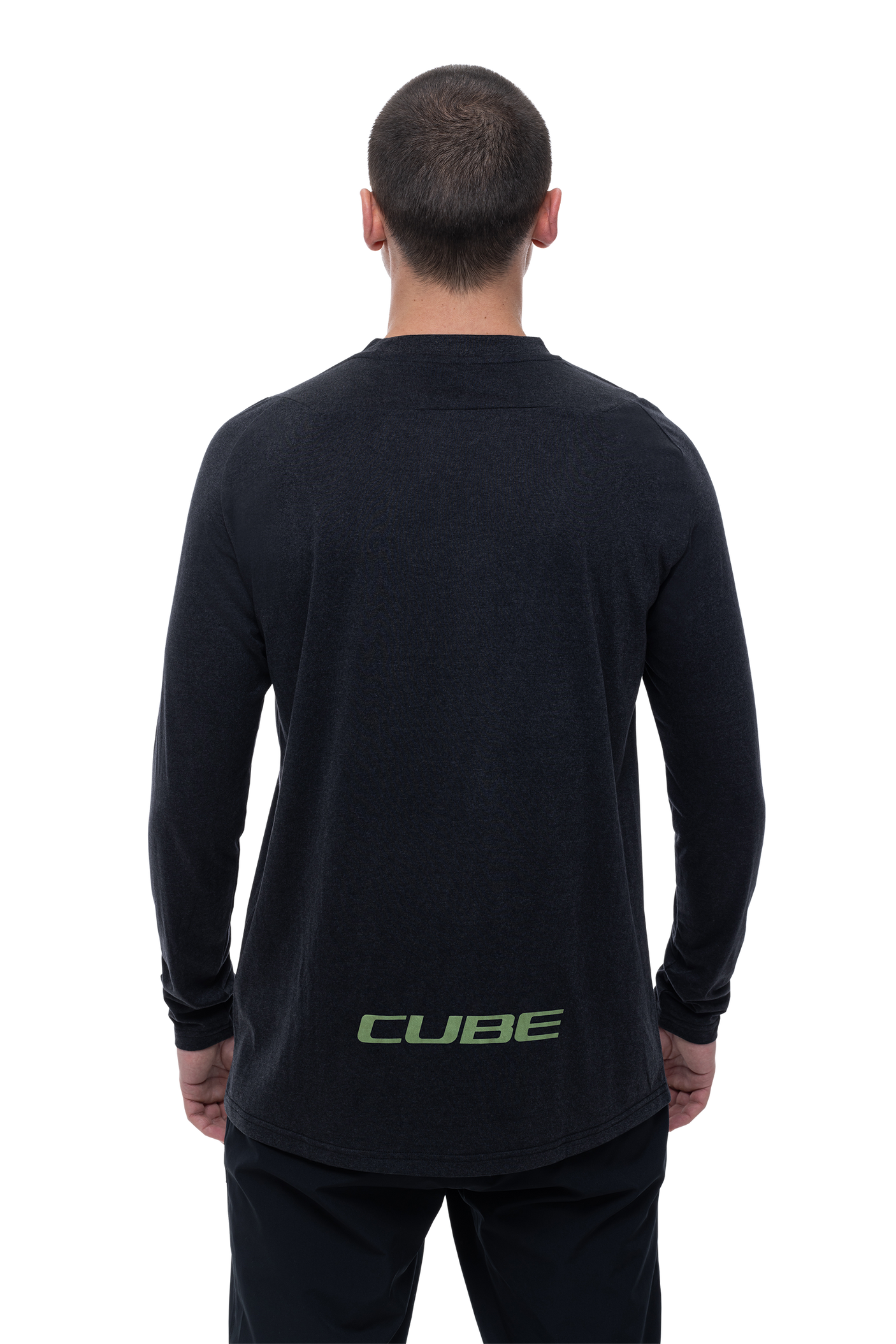 CUBE VERTEX Ronde hals jersey FLOW lange mouw