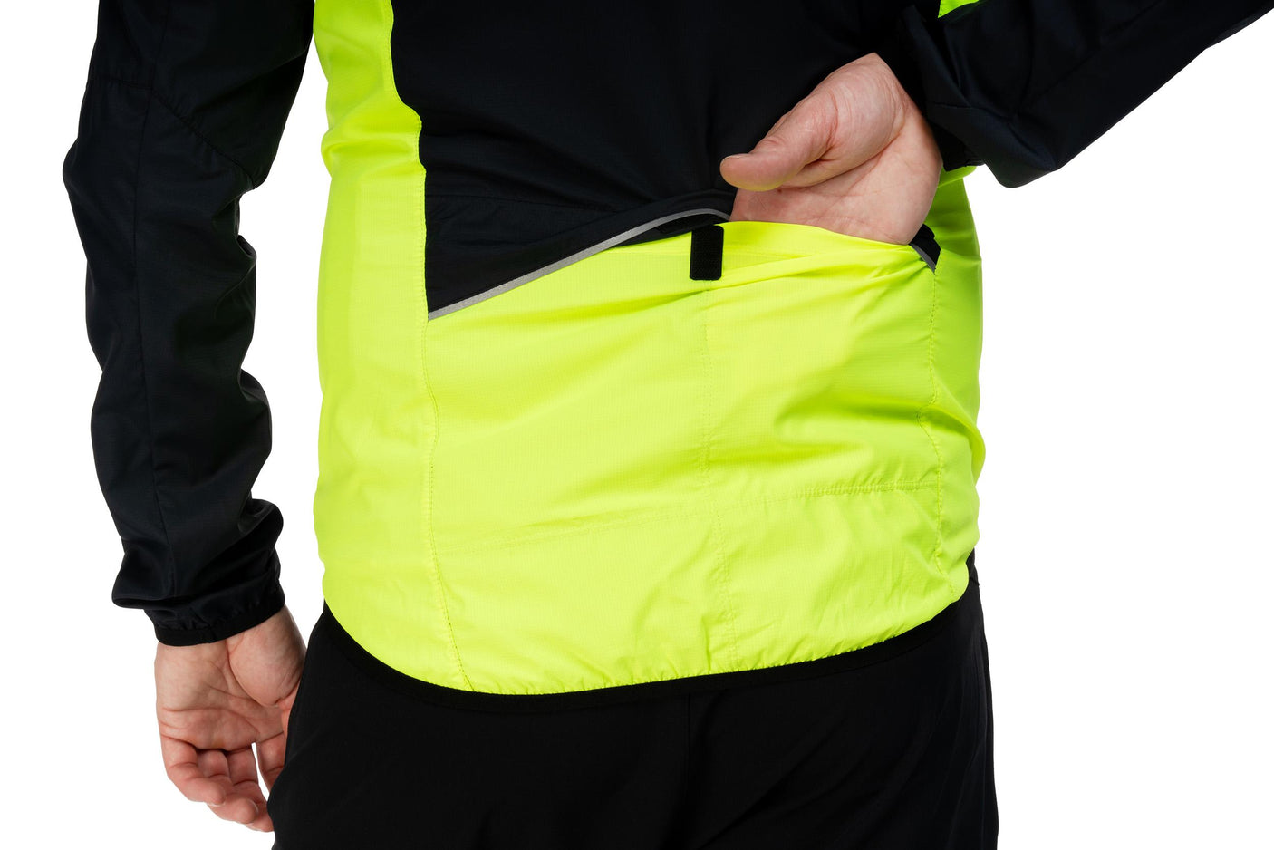 Cube Windjacke CMPT zwart´n´geel