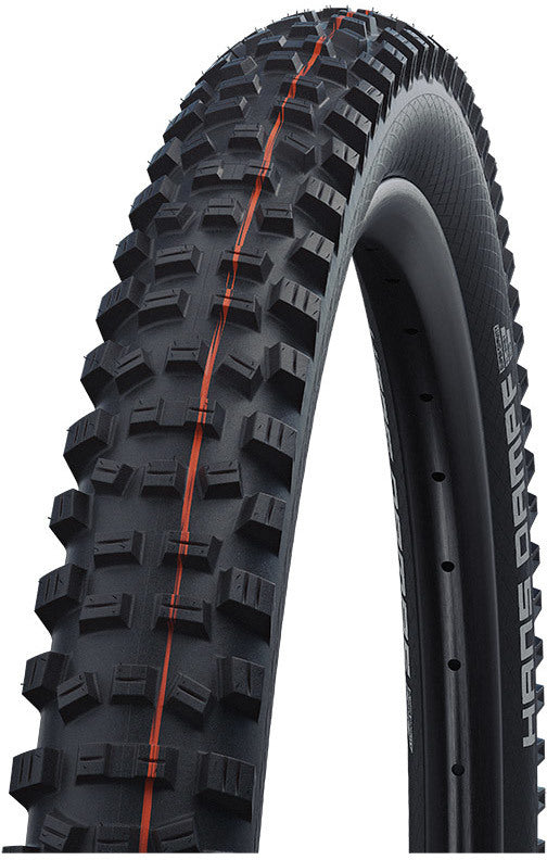 Schwalbe Hans Dampf Super Trail Evolution vouwband 27.5x2.35" TLE E-25 Addix Soft zwart