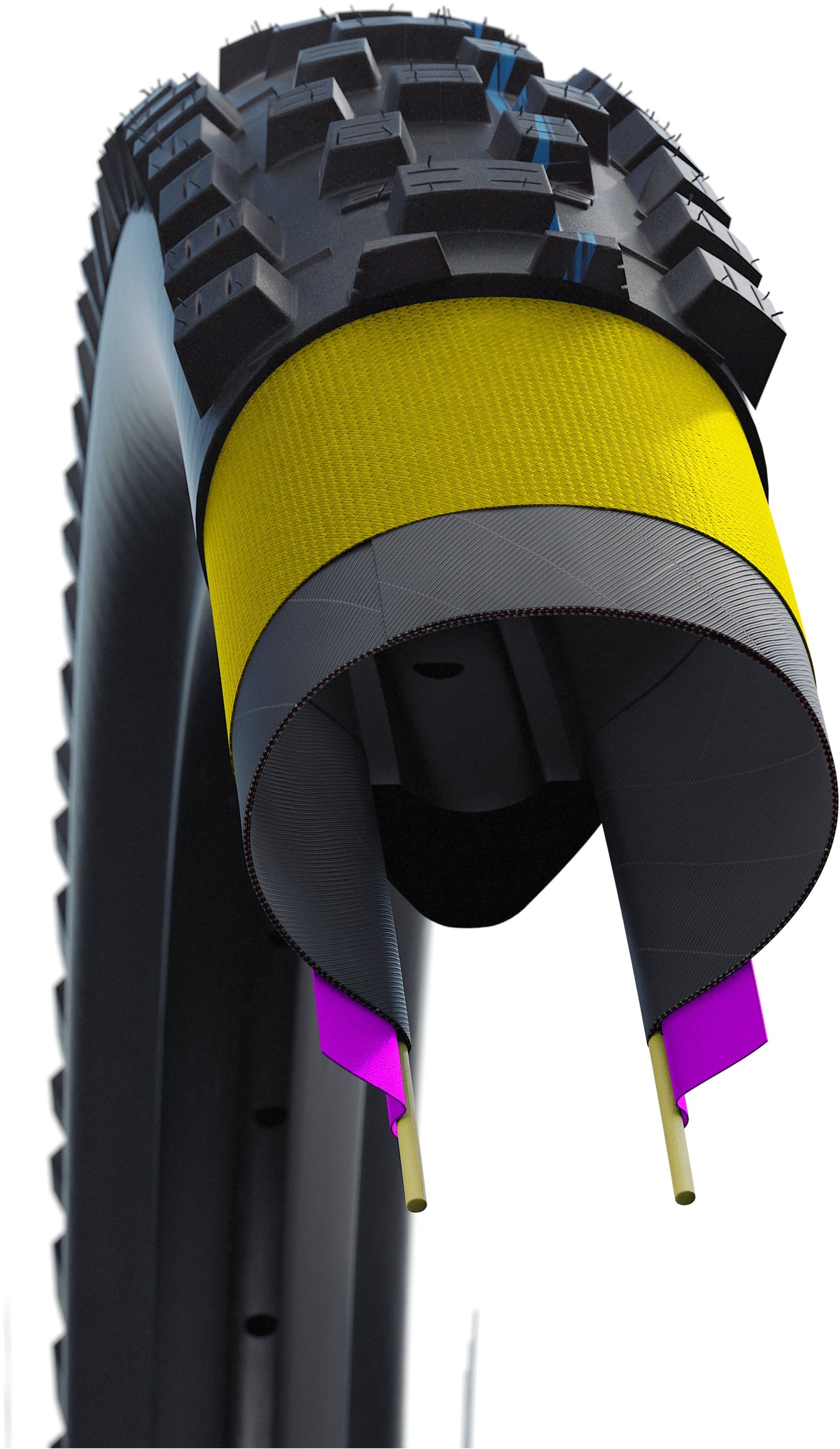 Schwalbe Racing Ralph Super Ground Evo vouwband 26x2.25" TLE E-25 Addix Speed SnakeSkin zwart