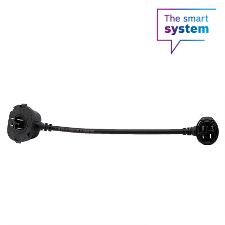 Bosch PowerMore-kabel, kabelgeleiding richting accuhouder zwart