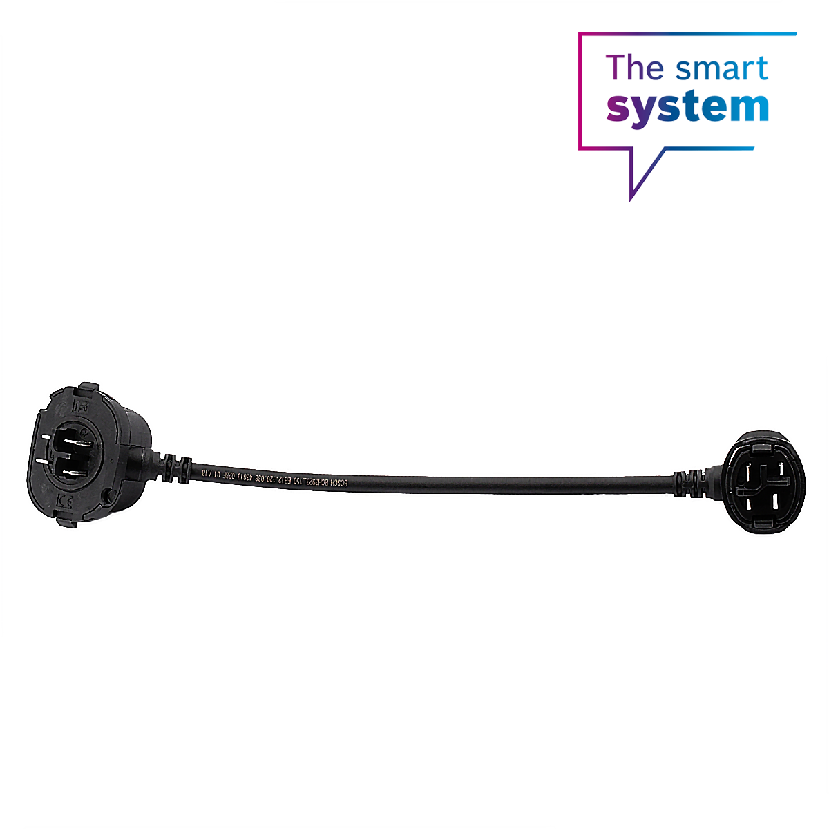 Bosch PowerMore-kabel, kabelgeleiding richting accuhouder zwart