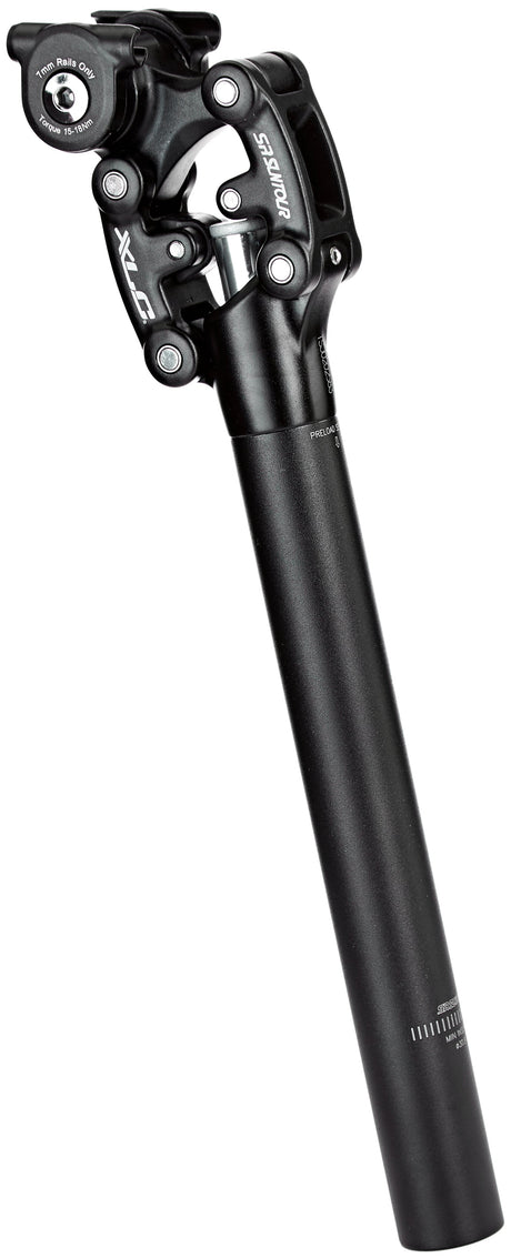 XLC SP-S11 geveerde zadelpen Ø30,9mm zwart