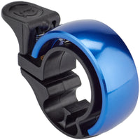 Knog Oi Classic fietsbel black/blue – aktuelle Variante